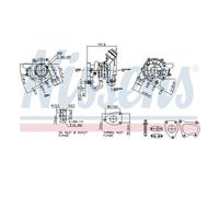 Nissens 93233 Cargador De Carga Para Renault Trafic II JL Nissan NV400 Opel