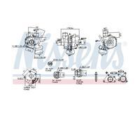 Nissens 93550 Cargador De Carga Para Mazda BK CR19 6 GG 6 Station Wagon