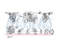 Turbo Compresor Para Peugeot 3008 SUV M_ 1.6 THP 150 5008 II 8E_ 8D_ Citroën