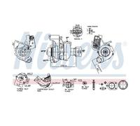 Nissens 93564 Cargador De Carga Para BMW E81 E87 E82 E88 E90 E91 E84