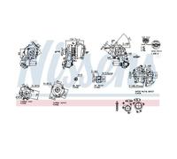 Nissens 93770 Cargador De Carga Para Toyota Land Cruiser 200 J2