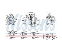 Turbocompresor Para Nissan Qashqai +2 I J10 JJ10 2.0 DCI AWD X-TRAIL T32