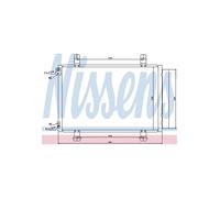NISSENS 940079 Condensador, aire acondicionado