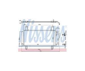 NISSENS 94792 Condensador aire acondicionado con secador Compatible con MAZDA 6 Station Wagon GY 6 Hatchback GG 6 GG