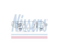 Secador de aire acondicionado Aluminio 95472 NISSENS para AUDI A2