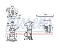 Nissens 989503 Radiador De Recirculación De Gases Para Iveco Daily IV