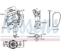 NISSENS AGR-Válvula Neumática Para Mercedes-Benz Sprinter 3-T Kasten 313 CDI