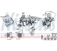 NISSENS Bomba aceleración, carburador para AUDI: TT, A3 & SKODA: Yeti, Superb, Octavia & VOLKSWAGEN: Golf, Passat, CC & SEAT: Alhambra (Ref: 93194)
