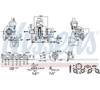 NISSENS Bomba aceleración, carburador para AUDI: TT, A3 & VOLKSWAGEN: Tiguan, Golf, Passat, Scirocco, Jetta & SKODA: Yeti, Superb (Ref: 93168)