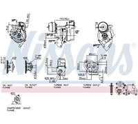 NISSENS Bomba aceleración, carburador para FIAT: 500, Punto, Panda, Qubo, Fiorino & OPEL: Corsa & LANCIA: Ypsilon & FORD: Ka (Ref: 93156)