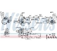 NISSENS Bomba aceleración, carburador para FORD: Focus, Connect (Ref: 93077)