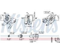 NISSENS Bomba aceleración, carburador para FORD: S-Max, Focus, Galaxy, Mondeo, C-Max, Kuga & VOLVO: V50, V70, C70, S40, C30, S80 (Ref: 93102)