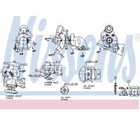 NISSENS Bomba aceleración, carburador para FORD: Transit/Tourneo (Ref: 93075)