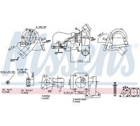 NISSENS Bomba aceleración, carburador para FORD: Transit/Tourneo (Ref: 93251)