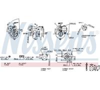 NISSENS Bomba aceleración, carburador para HYUNDAI: Tucson, Santa Fe, Trajet, Elantra & KIA: Sportage, Carens, Cerato (Ref: 93060)