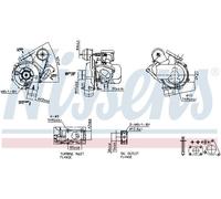 NISSENS Bomba aceleración, carburador para LANCIA: Phedra, Zeta & FIAT: Ulysse, Scudo & CITROËN: Jumpy, C8, Dispatch, Synergie, Evasion (Ref: 93094)