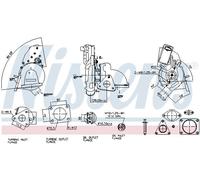 NISSENS Bomba aceleración, carburador para LAND ROVER: Defender & FORD: Transit/Tourneo (Ref: 93128)