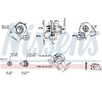 NISSENS Bomba aceleración, carburador para MERCEDES-BENZ: Sprinter (Ref: 93051)