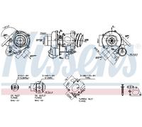 NISSENS Bomba aceleración, carburador para MERCEDES-BENZ: Sprinter, Vito (Ref: 93059)