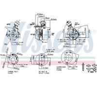 NISSENS Bomba aceleración, carburador para NISSAN: Primera, Almera, X-Trail, Almera Tino (Ref: 93150)