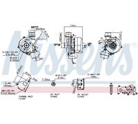 NISSENS Bomba aceleración, carburador para RENAULT: Mégane, Scénic, Clio (Ref: 93092)