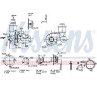 Turbocompresor Para Audi TT 8N3 1.8 T 8N9 8L1 VW Golf IV 1J1 Polo 9N_ 1Y7