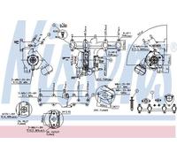NISSENS Bomba aceleración, carburador para VOLKSWAGEN: Sharan, New Beetle, Polo, Golf, Touran, Passat, Bora, Caddy, Jetta (Ref: 93090)
