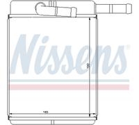 NISSENS Intercambiador De Calor Radiador Para KIA Carnival II 2.9 CRDi 2.5 V6
