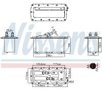 NISSENS Intercooler Llk para Ford Kuga II 1.5 Ecoboost C-Max DM2 Dxa / CB7