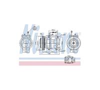 NISSENS Kompressor, Klimaanlage 89119