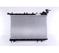 Radiador de agua Aletas refrigeración soldadas 62974 NISSENS para NISSAN