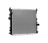 Radiador de agua Aletas refrigeración soldadas 63878 NISSENS para RENAULT CLIO I