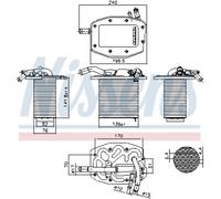 NISSENS Ladeluftkühler LLK Radiador Turbo para Mazda CX-3 1.5 D 1.8 2
