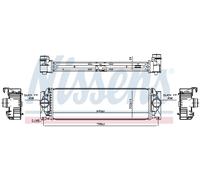 NISSENS Radiador de admisión, intercooler para MERCEDES-BENZ: Sprinter (Ref: 961312)