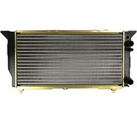 NISSENS Radiador refrigeración del motor Ancho de red 304mm Longitud de red 600mm Profundidad de red 34mm compatible con AUDI 80 B3 Sedán 89, 893, 894, 8A2 60487