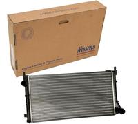 NISSENS Radiador refrigeración del motor Ancho de red 322mm Longitud de red 580mm Profundidad de red 34mm compatible con FIAT PANDA 169 617847