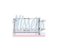 Radiador de agua Aletas refrigeración soldadas 62393 NISSENS para MAZDA MX-6