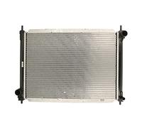 Radiador de agua Aletas refrigeración soldadas 68722 NISSENS para NISSAN NOTE