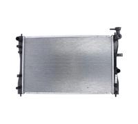 NISSENS Radiador refrigeración del motor Ancho de red 398mm Longitud de red 639mm Profundidad de red 16mm compatible con MITSUBISHI COLT VI Z3A, Z2A 68183