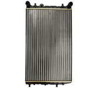 NISSENS Radiador refrigeración del motor Ancho de red 415mm Longitud de red 635mm Profundidad de red 34mm compatible con VW Polo IV Hatchback 9N, 9A 67322