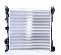 Radiador de agua Aletas refrigeración soldadas 627012 NISSENS para MERCEDES-BENZ