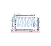 NISSENS Radiador refrigeración del motor Ancho de red 429mm Longitud de red 590mm Profundidad de red 16mm compatible con NISSAN Qashqai/Qashqai +2 I J10, NJ10 67364