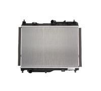 NISSENS Radiador refrigeración del motor Ancho de red 546mm Longitud de red 385mm Profundidad de red 22mm compatible con FORD Fiesta Mk7 Hatchback HJ, HF 606662