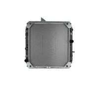 NISSENS Radiador refrigeración del motor Ancho de red 599mm Longitud de red 543mm Profundidad de red 26mm compatible con MERCEDES-BENZ LK/LN2 62743