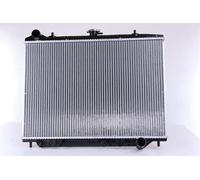 Radiador de agua Aletas refrigeración soldadas 630754 NISSENS para OPEL