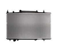 NISSENS Radiador refrigeración del motor Ancho de red 688mm Longitud de red 380mm Profundidad de red 32mm Compatible con PEUGEOT 607 9D, 9U 61297