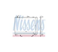 NISSENS Radiador refrigeración del motor Ancho de red 688mm Longitud de red 500mm Profundidad de red 16mm compatible con MITSUBISHI PAJERO IV V8W, V9W 628959