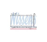 Radiador de agua Aletas refrigeración soldadas 64630A NISSENS para TOYOTA