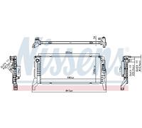 NISSENS 606789 Radiador, refrigeración del motor