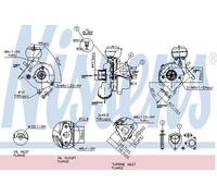 NISSENS Turbocompresor para AUDI: A6, A4 (Ref: 93200)